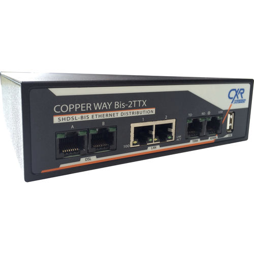 数据调制解调器 - CopperWAY-Bis-2TTX - CXR Networks - 点到点 / 中继器 / 多点式