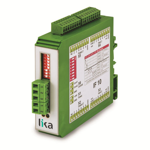 数字信号变流器 - IF10 - Lika Smart encoders & actuators/利卡 - 双通道 / 旋转编码器 / 数字