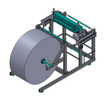 膜退绕机 - CW 1200 - Rohde Maschinenbau GmbH - 自动 / 热成型生产线