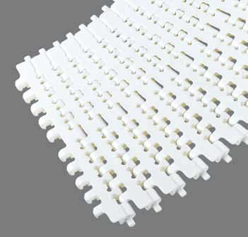 柔性输送带 - uni Flex ONE - uni-chains - 塑料 / 工业