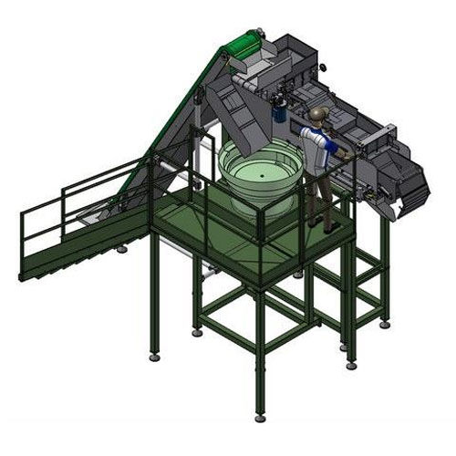 连续式计数秤 - MCWS 4  - IMANPACK Packaging & Eco Solutions S.p.a. - 带有震动给料机 / 自动