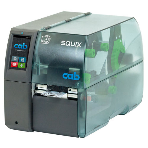 自粘标签标签粘贴打印机 - SQUIX UHF RFID - cab Produkttechnik GmbH & Co KG - RFID / 工业