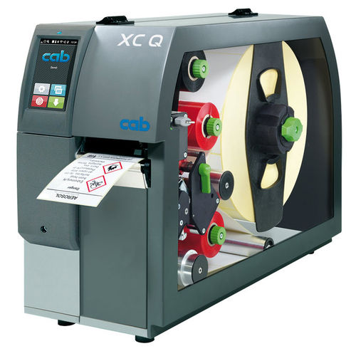 双色标签打印机 - XC Q series - cab Produkttechnik GmbH & Co KG - 热转印 / 台式