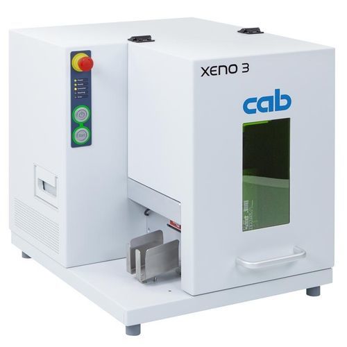 光纤激光标记系统 - XENO 3  - cab Produkttechnik GmbH & Co KG - 脉冲光纤激光 / 用于牌子 / 金属