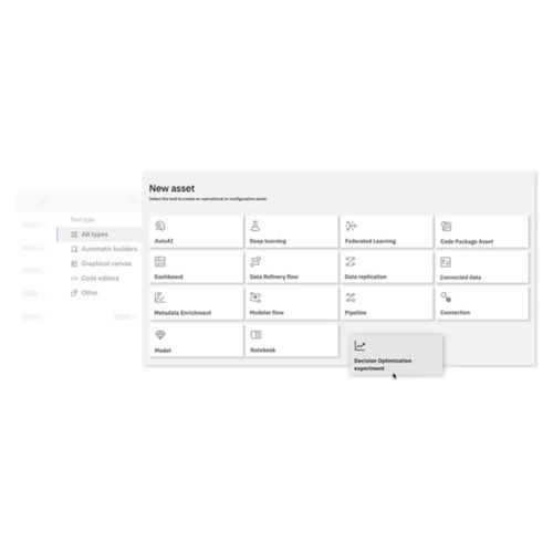 管理软件 - Watson Studio - IBM - 接口 / 监控 / 建模