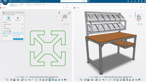 接口软件 - 3D Structure Creator - SOLIDWORKS - 设计 / 结构化建模 / 数据管理