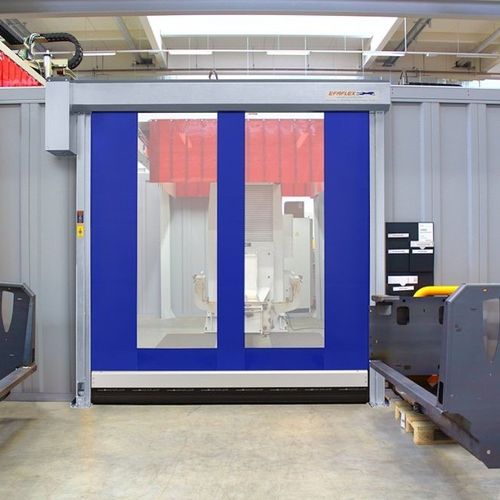 卷闸门 - EFA-SRT® MS - EFAFLEX Tor- und Sicherheitssysteme GmbH & Co. KG - PVC / 室内 / 安全