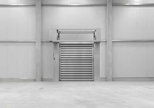 螺旋形门 - EFA-SST® Secure - EFAFLEX Tor- und Sicherheitssysteme GmbH & Co. KG - classe 4 级 / 室内 / 用于装载码头