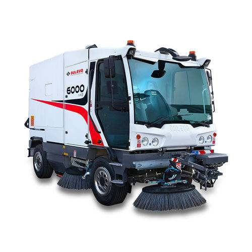 道路吸尘清扫机 - Dulevo 6000 - DULEVO INTERNATIONAL - 驾驶式 / 柴油机 / 树叶