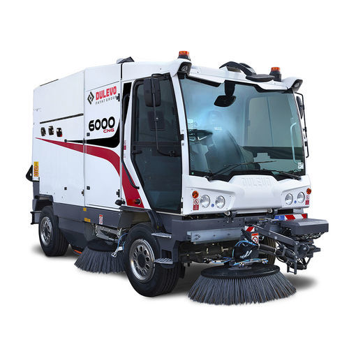 道路吸尘清扫机 - Dulevo 6000 CNG - DULEVO INTERNATIONAL - 驾驶式 / 天然气发动机 / 树叶