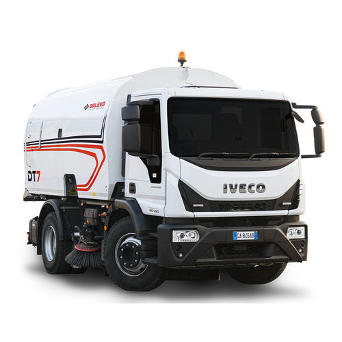 道路吸尘清扫机 - Dulevo DT7 - DULEVO INTERNATIONAL - 驾驶式 / 柴油机 / 树叶