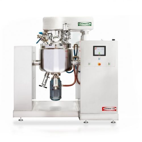 真空均质器 - Axomix 100 - 300 - AXOMATIC - 涡轮 / 立式 / 分批