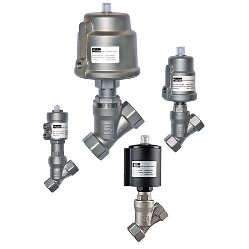 斜座阀 - Parker Fluid Control Division - Europe - 活塞 / 气动操控式 / 制动