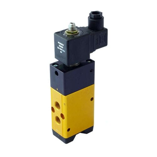 线轴气动分配器 - Parker Fluid Control Division - Europe - 螺线管驱动 / 先导式 / 5 通型