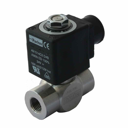直动式电磁阀 - Parker Fluid Control Division - Europe - 双通 / NO / 燃气