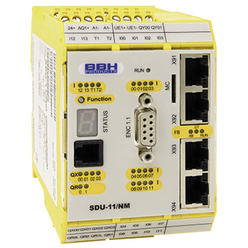 数字I/O模块 - SDU-11/NM - BBH Products GmbH - 接地总线 / EtherCAT / 继电器输出