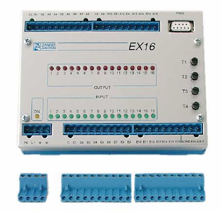 箱式PLC - max. 10 kH, 24 V | EX16/EX16T - Zander GmbH & Co. KG, Hermann - 用于接地总线 / 高速