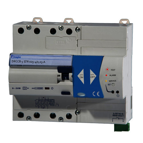 差分断路器 - DRCCB 5 STR 040-4/0,03-A - Doepke Schaltgeräte GmbH - 交流 / 4极 / 自动