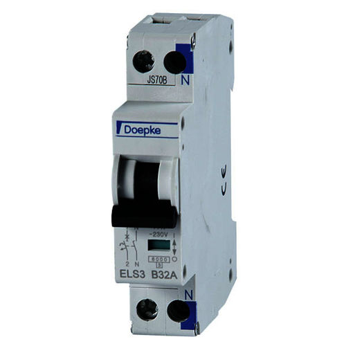 磁性-热断路器 - 20 A | ELS 3 B20/1+N - Doepke Schaltgeräte GmbH - 防短路 / 模块化 / 小型