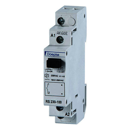 交流机电式继电器 - RS 008-100 - Doepke Schaltgeräte GmbH - DIN导轨