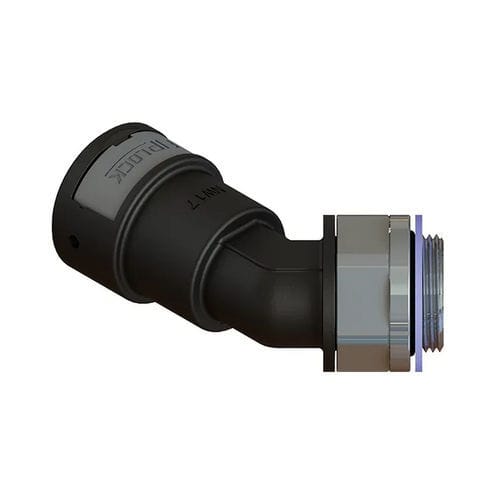 气动接头 - AAPA-MMK-S - FRÄNKISCHE Industrial Pipes GmbH & Co. KG - 螺纹 / 45°弯曲 / PA6