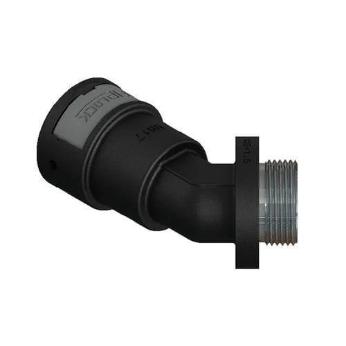 气动接头 - AAPA-MML - FRÄNKISCHE Industrial Pipes GmbH & Co. KG - 螺纹 / 45°弯曲 / PA6