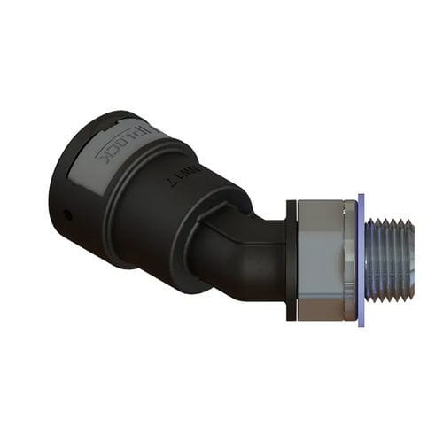 气动接头 - AAPA-NPTM-S - FRÄNKISCHE Industrial Pipes GmbH & Co. KG - 螺纹 / 45°弯曲 / PA6