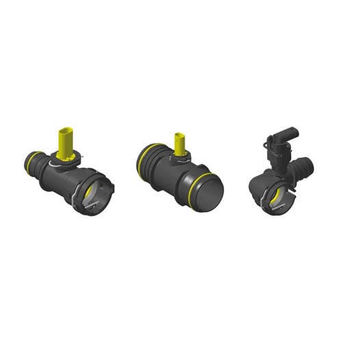 液压接头 - FIPCOOL CONTROL - FRÄNKISCHE Industrial Pipes GmbH & Co. KG - 倒钩 / 肘型 / 塑料