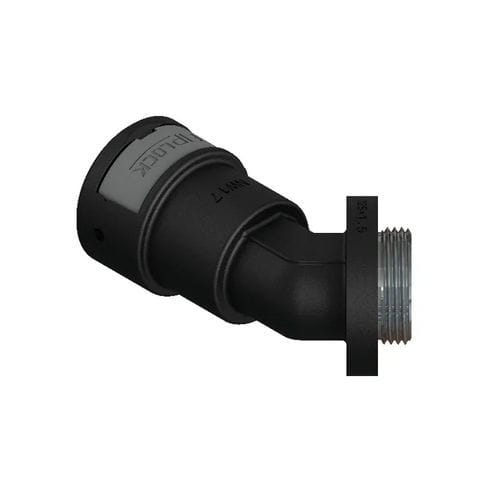 气动接头 - AAPA-MMK - FRÄNKISCHE Industrial Pipes GmbH & Co. KG - 螺纹 / 45°弯曲 / 金属