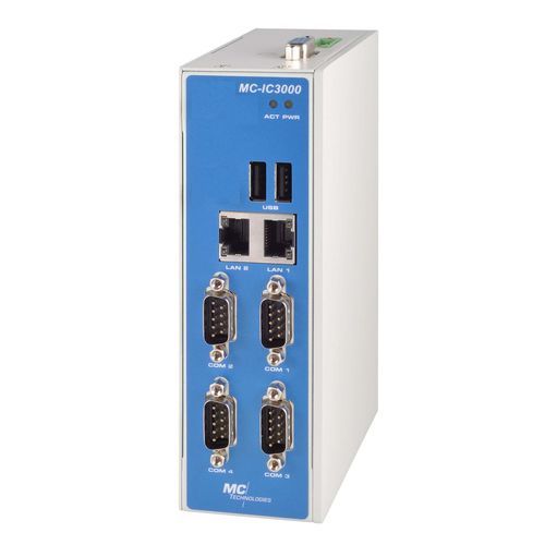 箱式电脑 - 100724 - MC Technologies GmbH - DIN导轨 / Intel®Dual Core ATOM E3827 / USB2.0