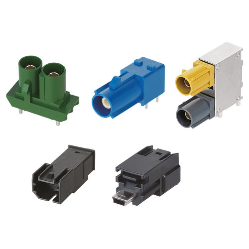 插座连接器 - MinebeaMitsumi Technology Center Europe GmbH - 供电 / 同轴 / USB