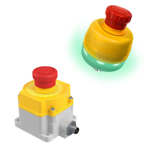 紧急制动按钮式开关 - SEU 3/4 - BERNSTEIN AG - IP65 / IP67 / 发光