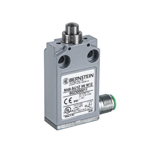 带柱塞限位开关 - M49 - BERNSTEIN AG - 扁平 / IP67 / 安全