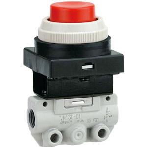 线轴气动分配器 - VM10 series - SMC Corporation of America - 手动 / 机械控制 / 气动