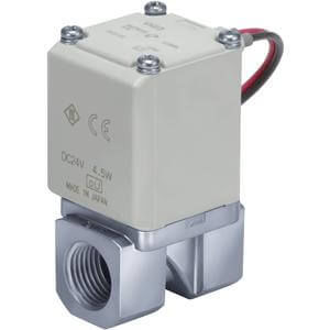 直动式电磁阀 - VX2*5 - SMC Corporation of America - 双通 / 常闭 / 常开