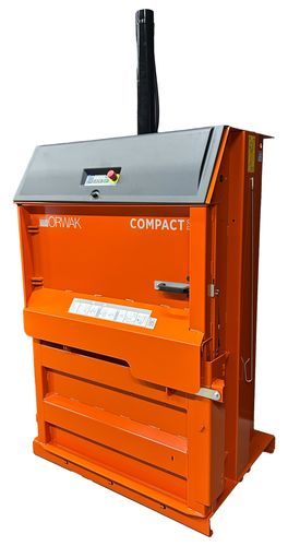 纸板箱打包压缩机 - COMPACT 3120 - Orwak AB - 用于塑料 / 垂直式 / 前开式