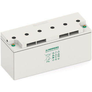 阀控蓄电池 - power.com SA series - HOPPECKE - 模块 / 平 / 用于换流器