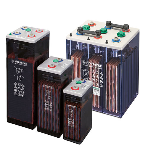 铅酸蓄电池 - power V M series - HOPPECKE - 模块 / 6V / 用于应急电源