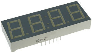 LED式显示屏 - CA56-series - KINGBRIGHT ELECTRONIC - 7分区 / 4位显示 / 电子