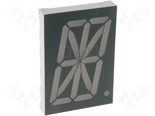 LED式显示屏 - KCPDA04 series - KINGBRIGHT ELECTRONIC - 字母数字 / 17分区 / 1位数