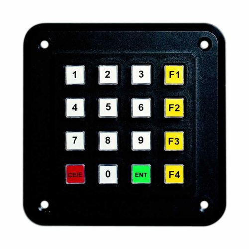 16键数字键盘 - GS16020 - Storm Interface - 面板式 / 金质 / 聚合物