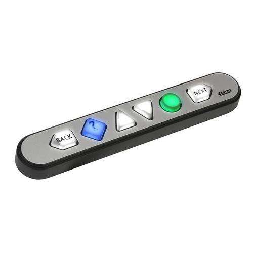 6键式数字键盘 - NavBar™ - Storm Interface - 面板式 / 银制 / USB