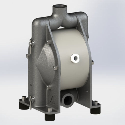 双层膜式泵 - CHEMICOR Series - ALMATEC Maschinenbau GmbH - 水 / 风动式 / 自吸式