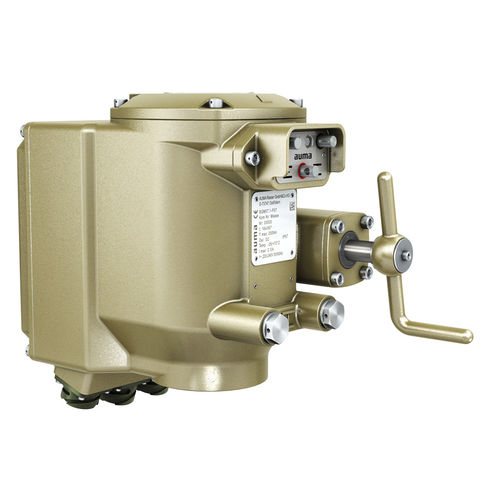 阀门电动执行器 - SGM series - AUMA/欧玛 - 手动 / 部分回转式 / IP68