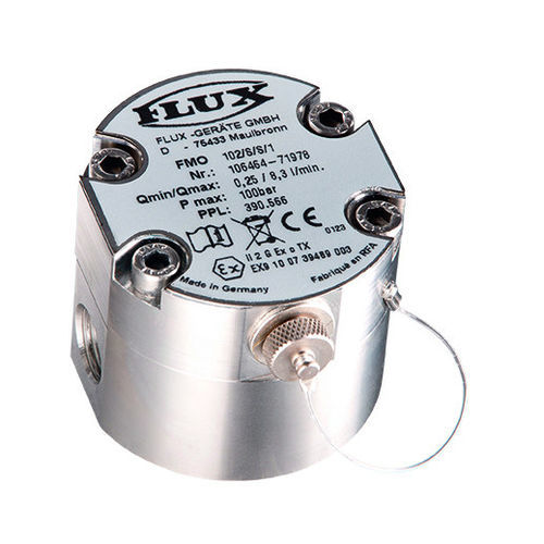 椭圆齿轮流量计 - FMO 101 - FLUX-GERÄTE GMBH/德国FLUX - 体积 / 用于油 / 用于化学品