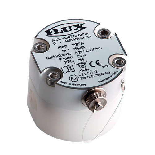 磁性流量计 - FMO 102 - FLUX-GERÄTE GMBH/德国FLUX - 椭圆齿轮 / 体积 / 用于油