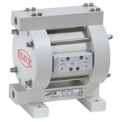 双层膜式泵 - RFM series - FLUX-GERÄTE GMBH/德国FLUX - 用于化学品 / 风动式 / 自吸式