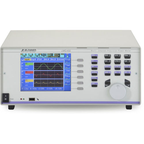 功率分析仪 - LMG450 - ZES ZIMMER Electronic Systems - 电动 / 电压 / 谐波