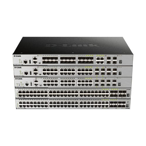 管理型以太网交换机 - DGS-3630 series - D-Link® - 16 端口式 / 30端口式 / 千兆以太网