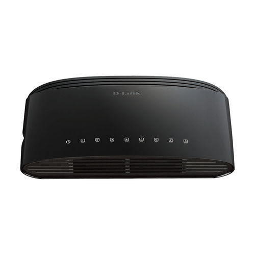 非管理型以太网交换机 - DES-1008D - D-Link® - 8端口 / 台式 / 快速